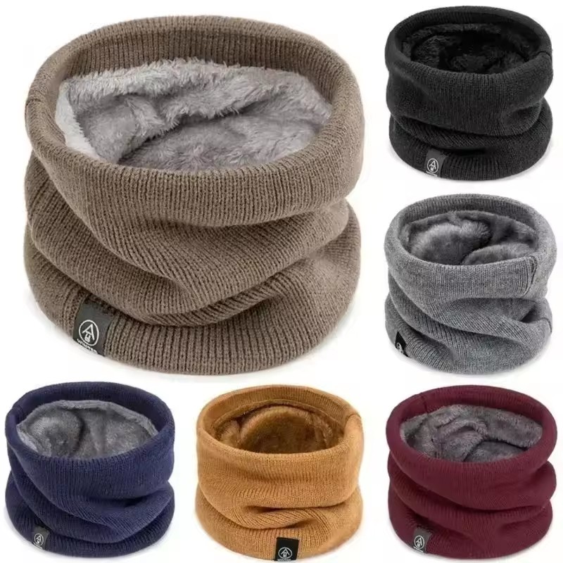 Muffler Men Wool - Bufanda tejida a la moda para