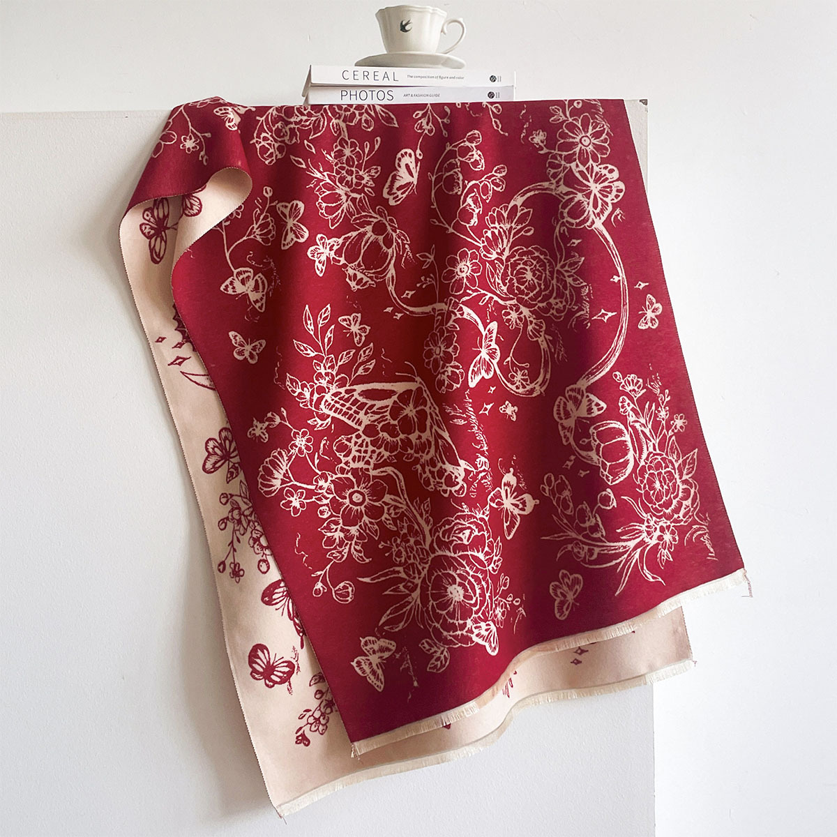 Bufanda de imitación de cachem - Pashmina Wrap Large reseña y precio
