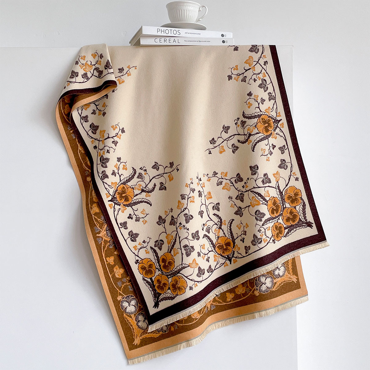 Bufanda de imitación de cachem - Pashmina Wrap Large reseña y precio
