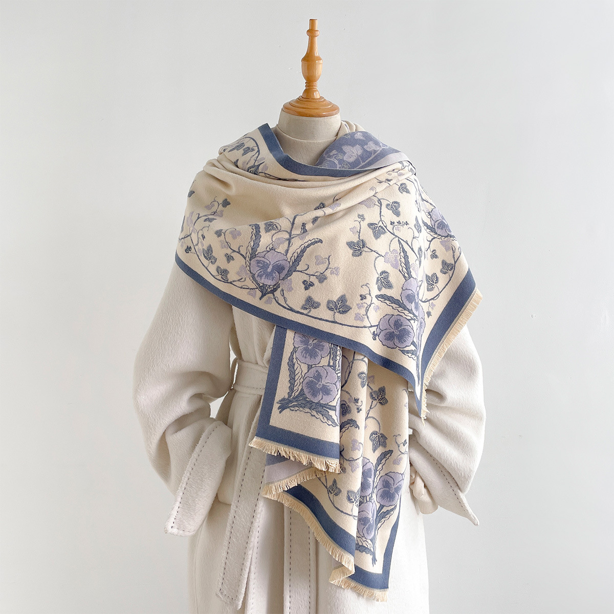 Bufanda de imitación de cachem - Pashmina Wrap Large reseña y precio