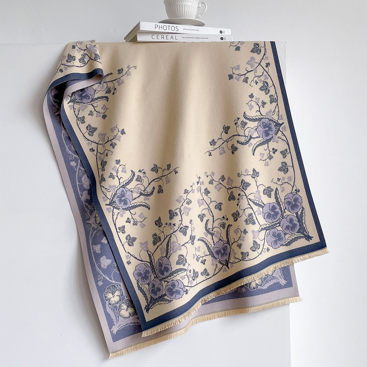 Bufanda de imitación de cachem - Pashmina Wrap Large reseña y precio
