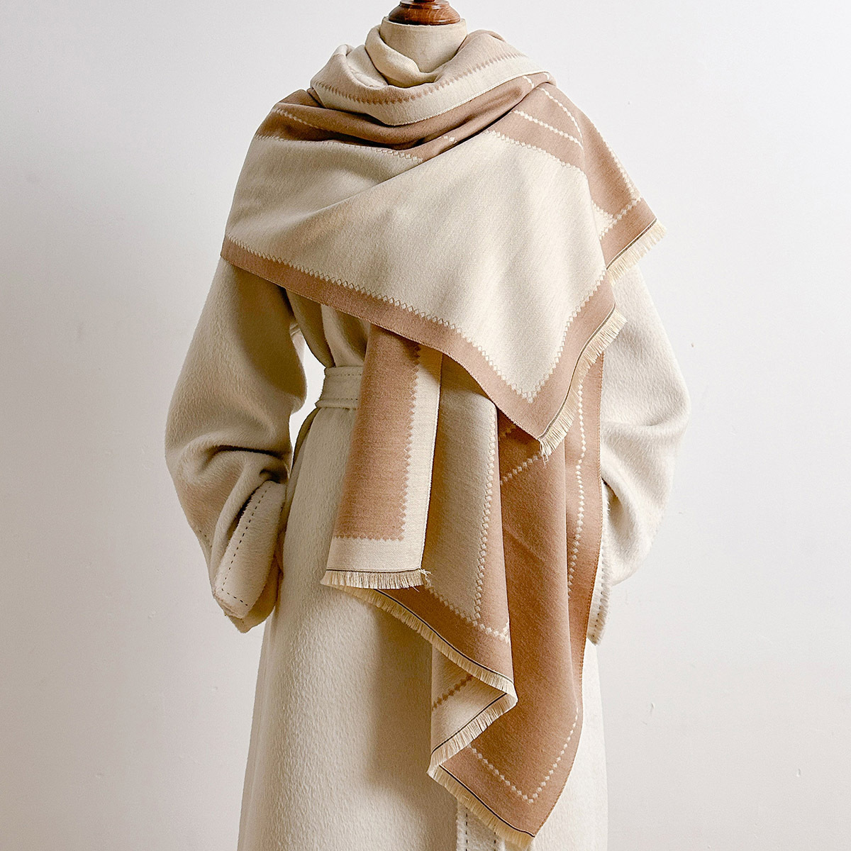 Bufanda de imitación de cachem - Pashmina Wrap Large reseña y precio