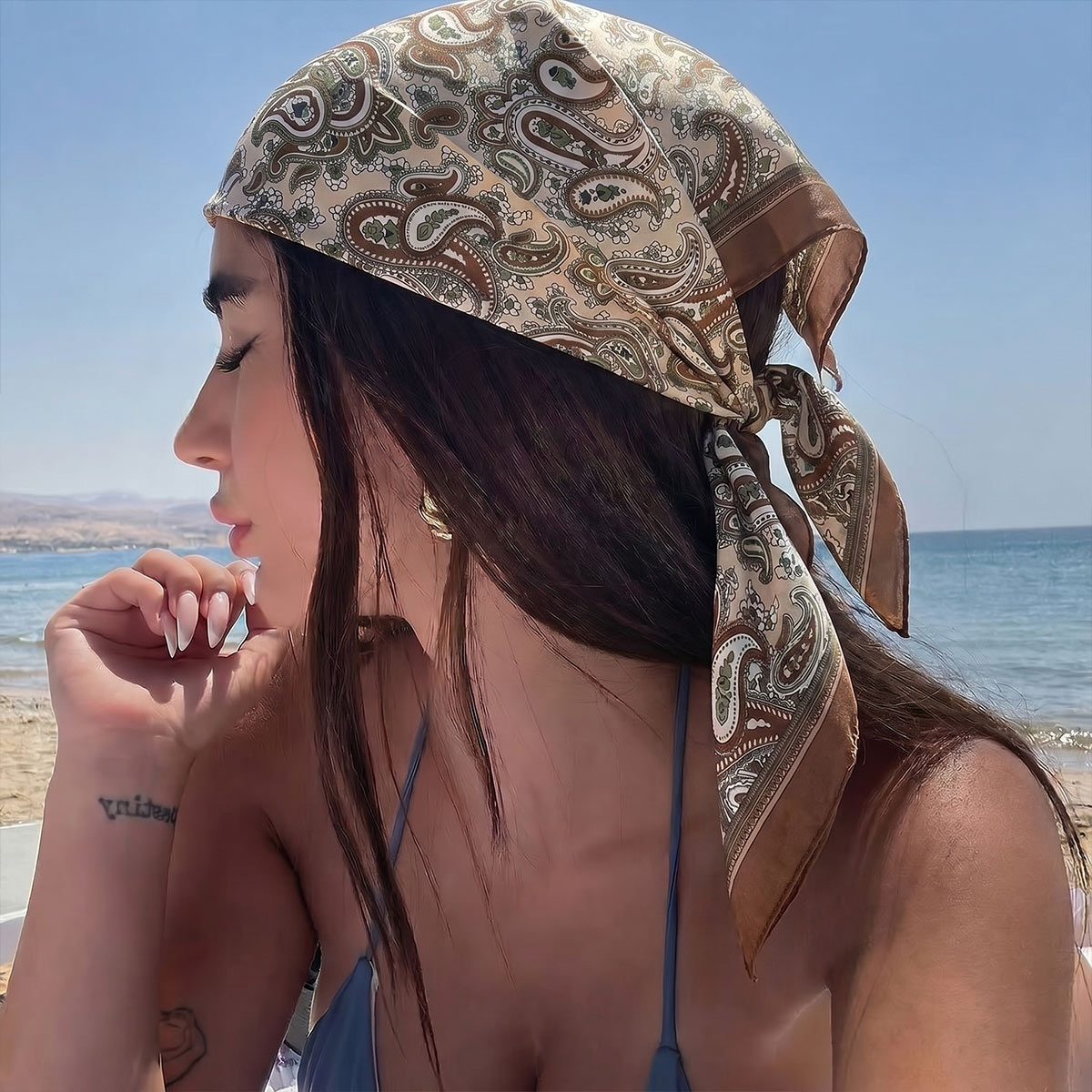 Nuevo Diseño de Moda, Pañuelo  - Scarf Silk Square reseña y precio