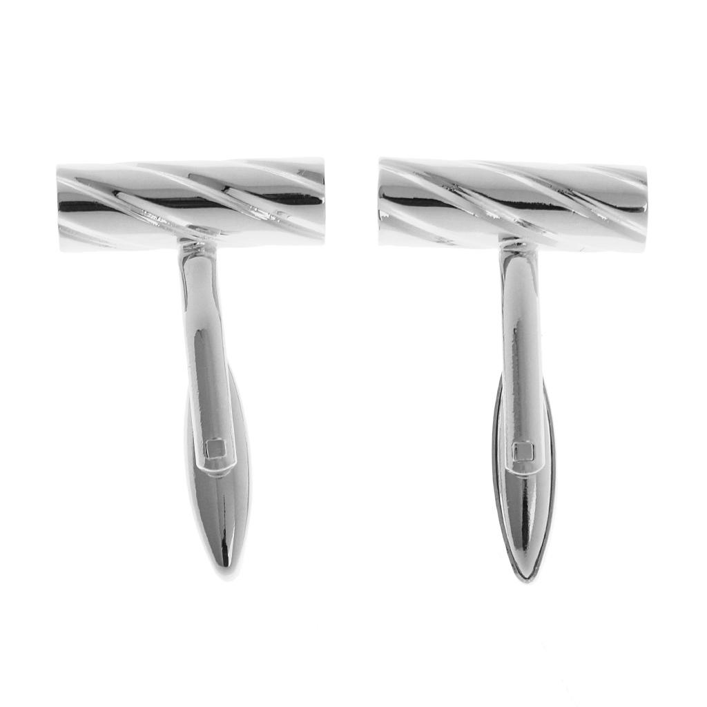 Mancuernillas de Concha de Car - Tie Clip Silver reseña y precio