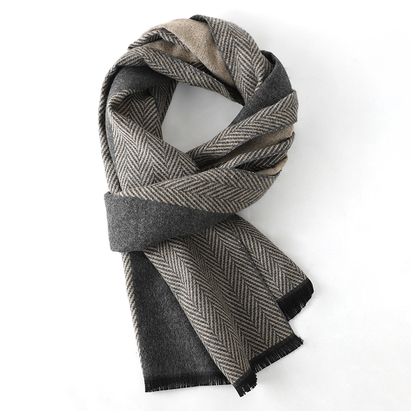 Bufanda de lujo para hombre, c - Muffler Men Wool reseña y precio